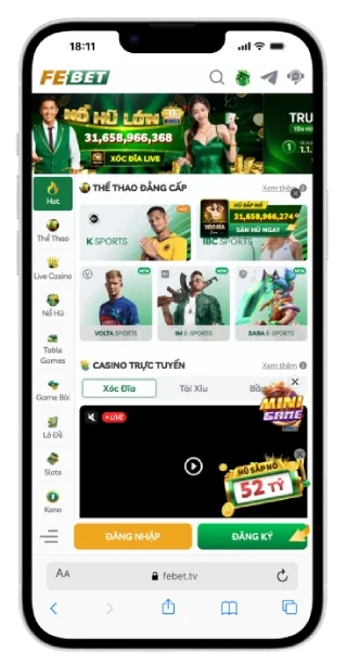 Đăng ký Febet: Cách đăng ký nhanh chóng thành công 1 phút 3 Đăng Ký Febet Trên App Di Động