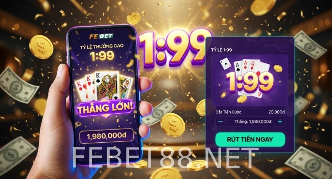 Lô đề Febet: chơi xổ số trực tuyến 1 ăn 99 3 lodefebet